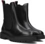 HABOOB Enkellaarsjes Dames Charlotte Maat: 41 Materiaal: Leer Kleur: Zwart - Thumbnail 1