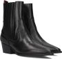HABOOB Enkellaarsjes Dames Claire Maat: 42 Materiaal: Leer Kleur: Zwart - Thumbnail 1