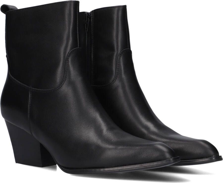 HABOOB Enkellaarsjes Dames Louise Maat: 40 Materiaal: Leer Kleur: Zwart