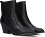 HABOOB Enkellaarsjes Dames Louise Maat: 40 Materiaal: Leer Kleur: Zwart - Thumbnail 1