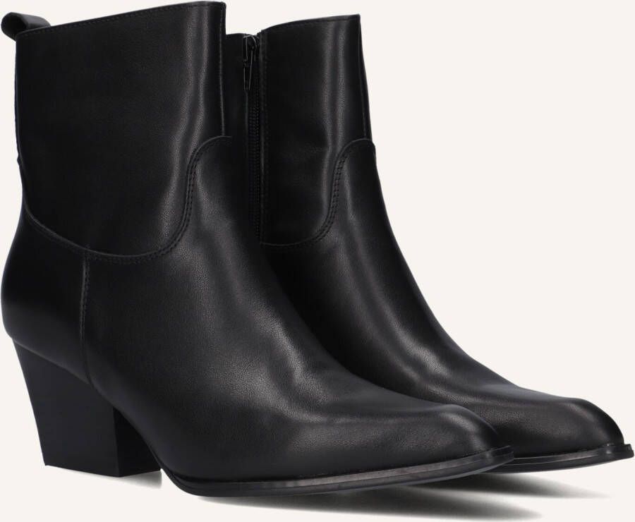 HABOOB Enkellaarsjes Dames Louise Maat: 39 Materiaal: Leer Kleur: Zwart