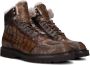 HARRIS Veterboots Heren 0714 Maat: 42 Materiaal: Leer Kleur: Bruin - Thumbnail 1