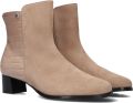 HASSIA Enkellaarsjes Dames Milano Suède Beige - Beige