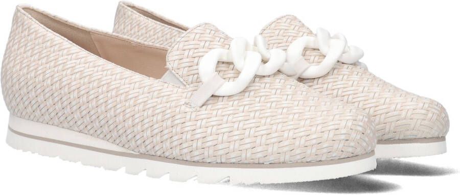HASSIA Instappers Dames Pisa Ketting Maat: 41 Kleur: Beige