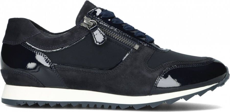 Hassia Blauwe Barcelona Lage Sneakers