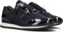 HASSIA Lage Sneakers Dames Porto Maat: 37 Materiaal: Suède Kleur: Blauw - Thumbnail 1