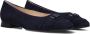 HASSIA Ballerina Dames Napoli 0822 Maat: 39 Materiaal: Suède Kleur: Blauw - Thumbnail 1