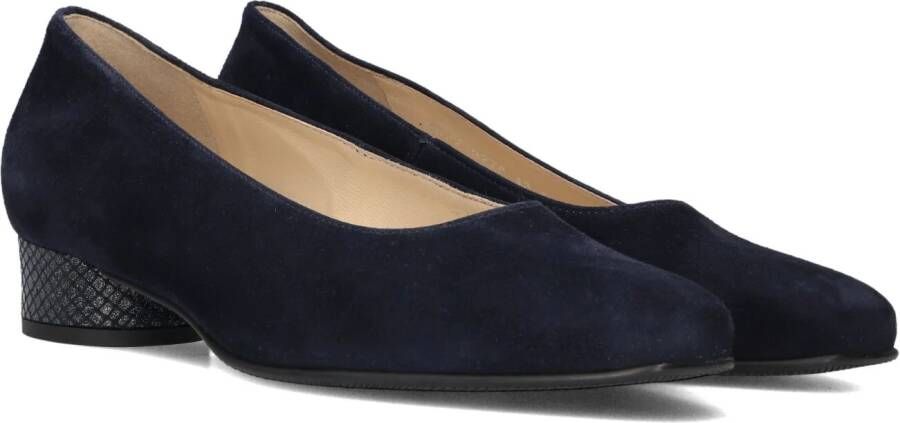 Hassi-A Hassia Dames Pumps Damesschoenen Suède Geen hoogte cm 302623 Blauw +