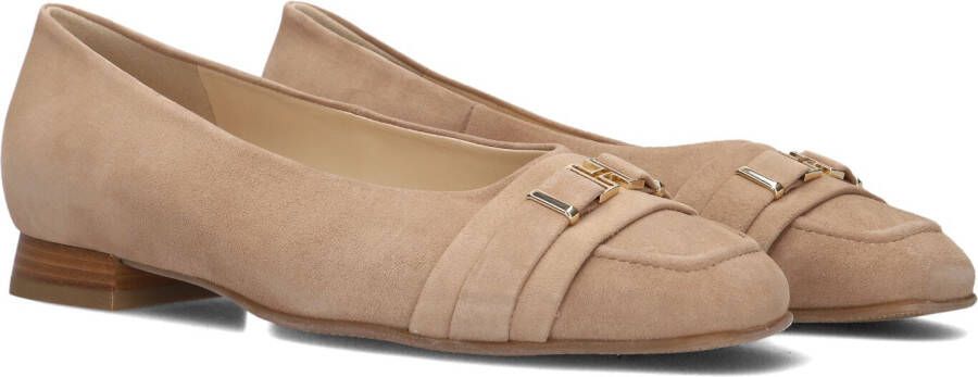 HASSIA Ballerina Dames Napoli 0822 Maat: 39 Materiaal: Suède Kleur: Taupe
