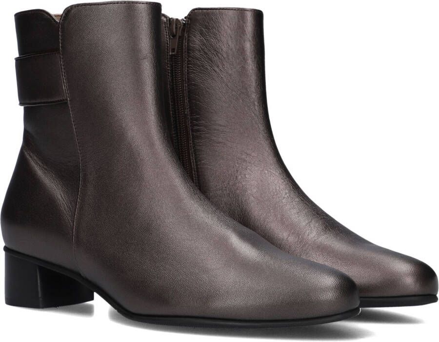 Hassi-A Hassia Siena Enkellaarsjes Enkelboots met rits Dames Bruin