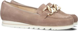 Hassi-A Bruin Tinten Pisa Instappers Dames Beige