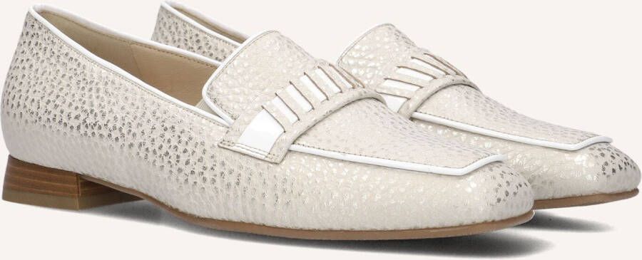 HASSIA Instappers Dames Napoli Maat: 39 Materiaal: Leer Kleur: Goud