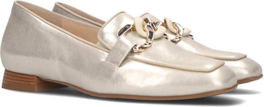 HASSIA Loafers Dames Napoli Ketting Maat: 37 Materiaal: Leer Kleur: Goud