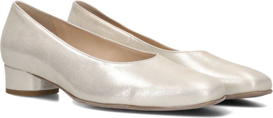 Hassi-A Hassia Dames Pumps Damesschoenen Leer Glitter Geen hoogte cm 302621 Zilver +