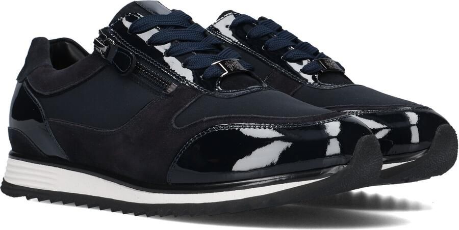 HASSIA Lage Sneakers Dames 302035 Suède Blauw