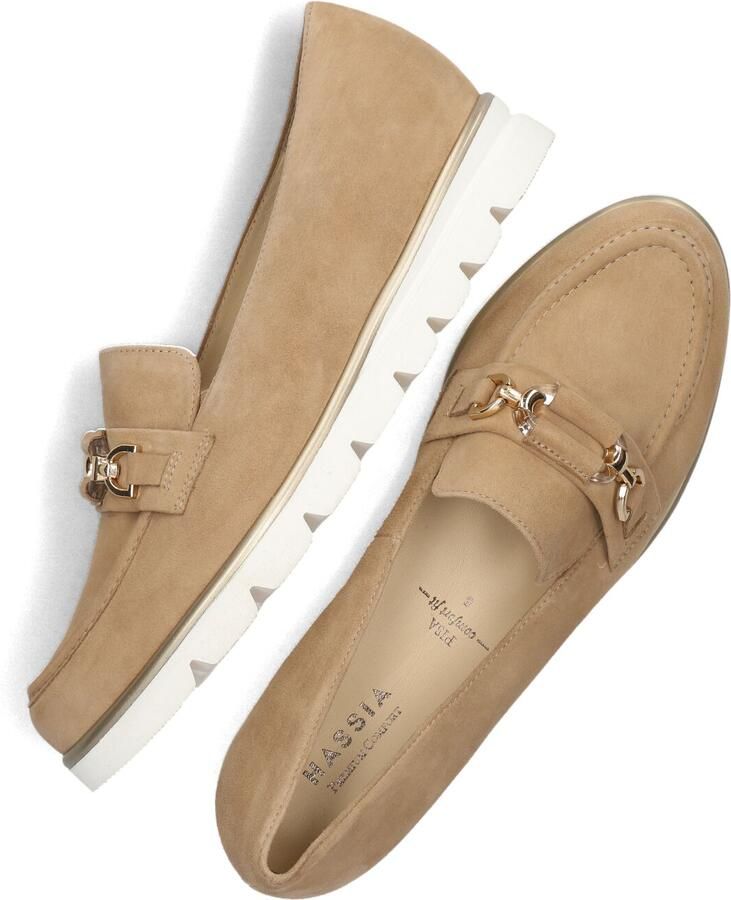 Hassi-A Hassia Instappers Dames Instapschoenen Damesschoenen Suède 301552 Pisa Zand +