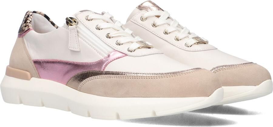 HASSIA Lage Sneakers Dames Bordeau 41 5 Suède Wit