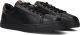 HASSIA Lage Sneakers Dames Asti Leer Zwart - Zwart