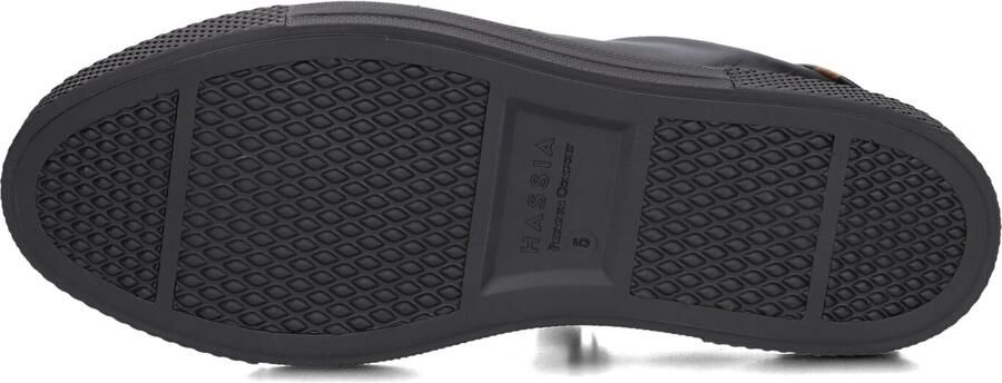 HASSIA Lage Sneakers Dames Asti Leer Zwart - Foto 4