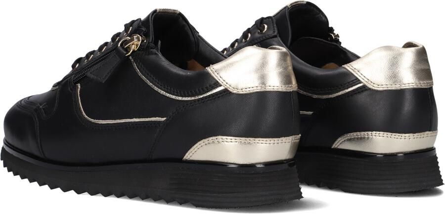 HASSIA Lage Sneakers Dames Porto Maat: 37 5 Materiaal: Leer Kleur: Zwart - Foto 4