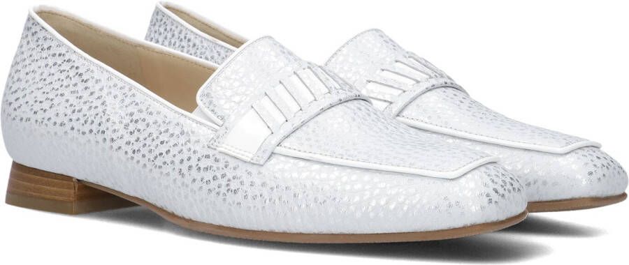 HASSIA Instappers Dames Napoli Maat: 36 5 Materiaal: Leer Kleur: Wit