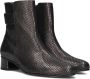 HASSIA Enkellaarsjes Dames 303094 Maat: 39 Materiaal: Suède Kleur: Zwart - Thumbnail 1