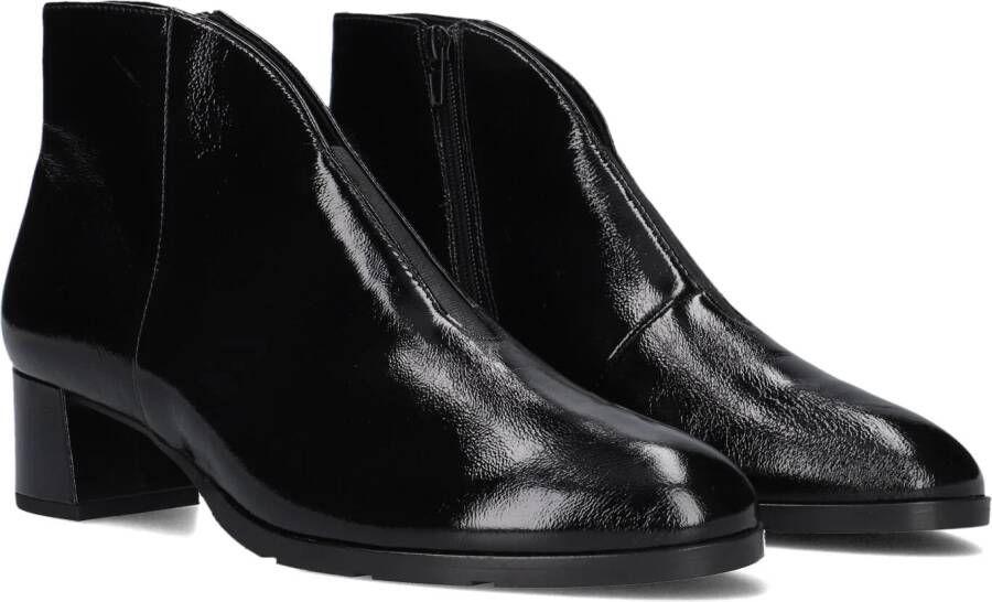 HASSIA Enkellaarsjes Dames 304811 Maat: 38 5 Materiaal: Lakleer Kleur: Zwart