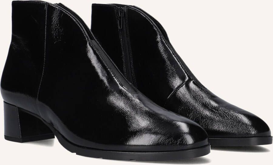 HASSIA Enkellaarsjes Dames 304811 Maat: 41 Materiaal: Lakleer Kleur: Zwart