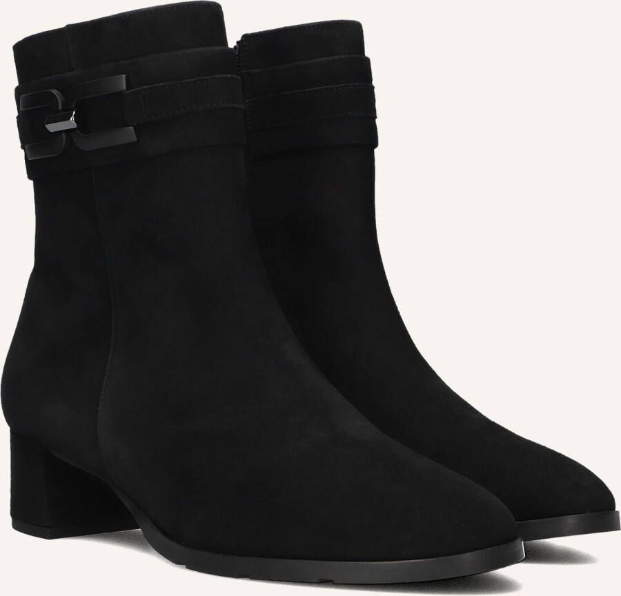 Hassi-A Hassia 304852 Enkellaarsjes Enkelboots met rits Dames Zwart
