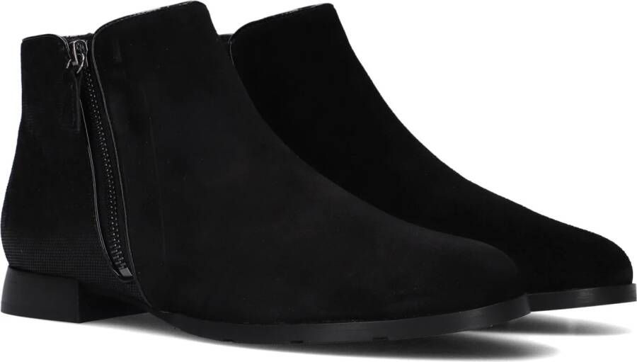 HASSIA Enkellaarsjes Dames Madeira Maat: 37 5 Materiaal: Suède Kleur: Zwart