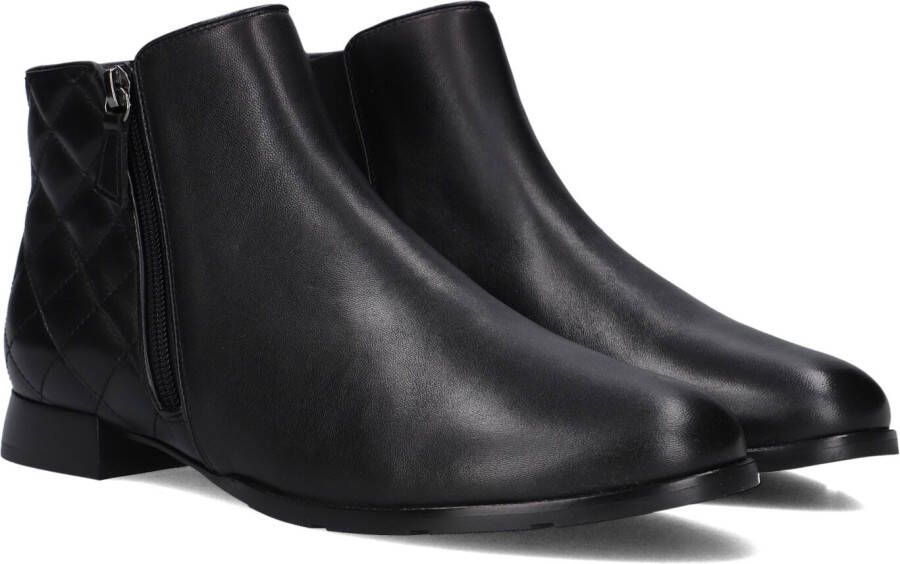 HASSIA Enkellaarsjes Dames Madeira Maat: 41 5 Materiaal: Leer Kleur: Zwart