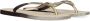 HAVAIANAS Teenslippers Dames Slim Sparkle Ii Maat: 41 Materiaal: Rubber Kleur: Beige - Thumbnail 1