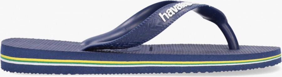 Havaianas Teenslippers Brasil Logo zomerschoen slippers poolslides met logo-opschrift