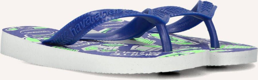 Havaianas Kids Athletic white marine blu Blauw