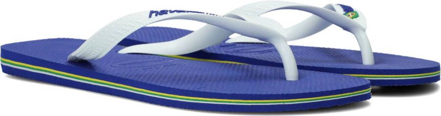 Havaianas Brasil Logo teenslippers marineblauw Rubber 35 36