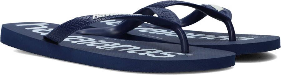 Havaianas Top Logo ia Unisex Slippers Navy Blue