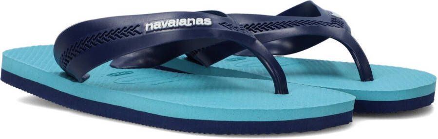 Havaianas Kids Max teenslippers blauw Rubber 25-26