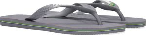Havaianas Brasil Logo Unisex Slippers Steel Grey Steel Grey