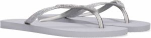 Havaianas Slim Glitter II Meisjes Slippers Ice Grey