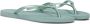 HAVAIANAS Teenslippers Dames Slim Crystal Sw Ii Maat: 37 38 Materiaal: Rubber Kleur: Groen - Thumbnail 1