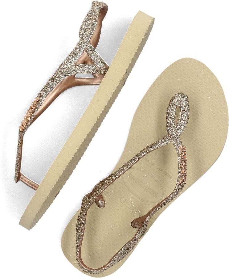 Havaianas Luna Premium II | Sand Grey Beige Rubber Teenslippers Dames