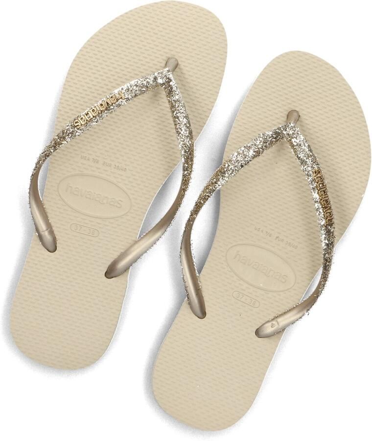 Havaianas Teenslippers SLIM GLITTER 2 zomerschoen slippers poolslides met glanzende details - Foto 3