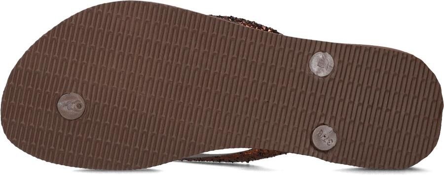Havaianas HAV. SLIM GLITTER II Donkerbruin Dames Slippers Donkerbruin - Foto 3