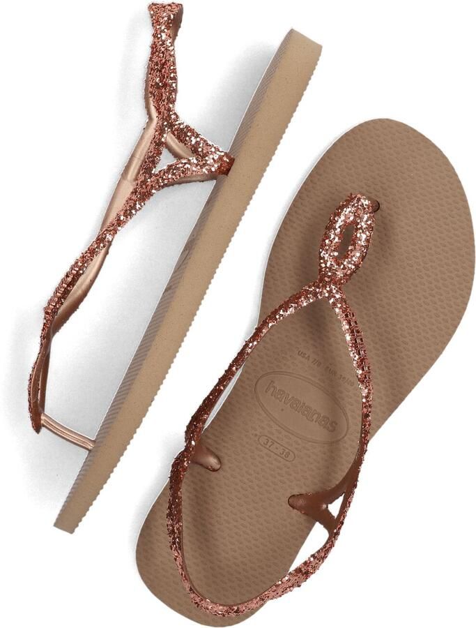 HAVAIANAS Teenslippers Dames Luna Premium Ii Maat: 41 Materiaal: Rubber Kleur: Roze