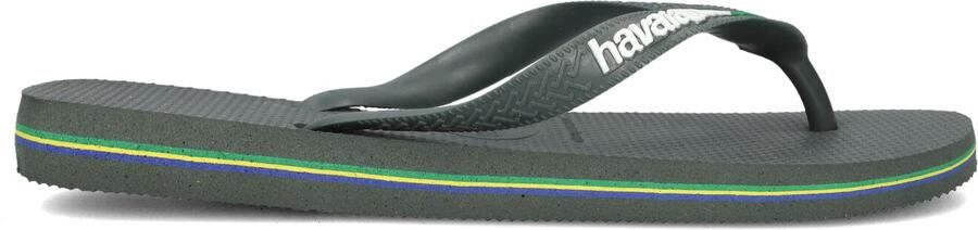 HAVAIANAS Teenslippers Heren Brasil Logo Maat: 41 42 Materiaal: Rubber Kleur: Groen - Foto 6