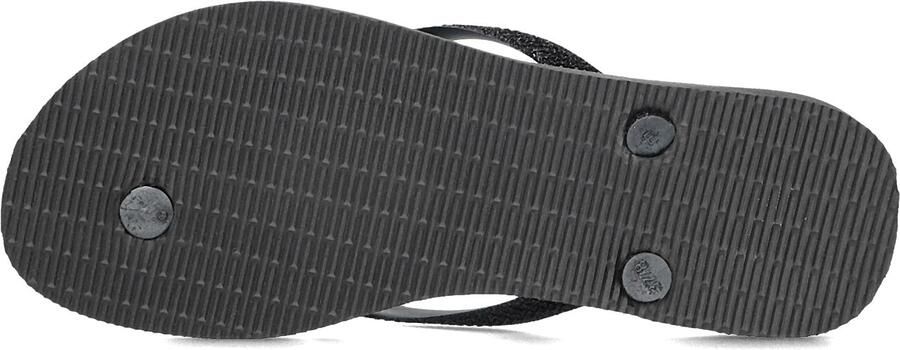 HAVAIANAS Teenslippers Dames Slim Glitter Ii Maat: 39 40 Materiaal: Rubber Kleur: Zwart - Foto 2