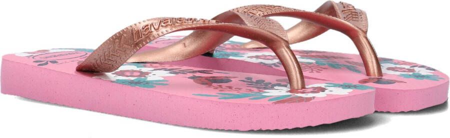 HAVAIANAS Roze Teenslippers Kids Flores