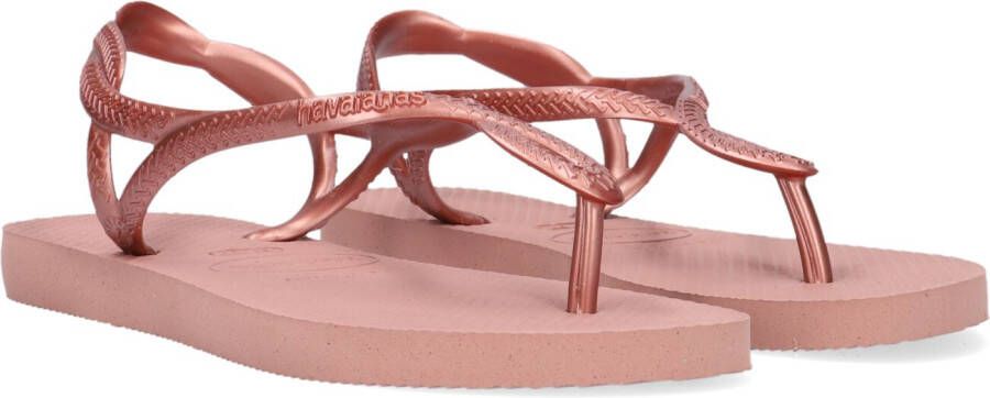 Havaianas Kids Luna sandalen rosé Meisjes Rubber 35 36