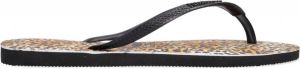 Havaianas Teenslippers SLIM LEOPARD met luipaardprint