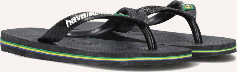 Havaianas Teenslippers Brasil Logo zomerschoen slippers poolslides met logo-opschrift